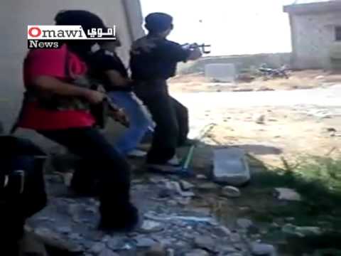 اشتباكات بين عناصر كتيبة المعتصم بالله وقوات النظام في عتمان