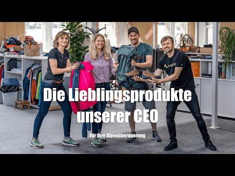 Die Lieblingsprodukte von VAUDE CEO Antje von Dewitz für ihre Alpenüberquerung