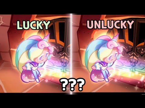 lucky and unlucky pull comparison! 🌈✨ (disney cookies gacha)