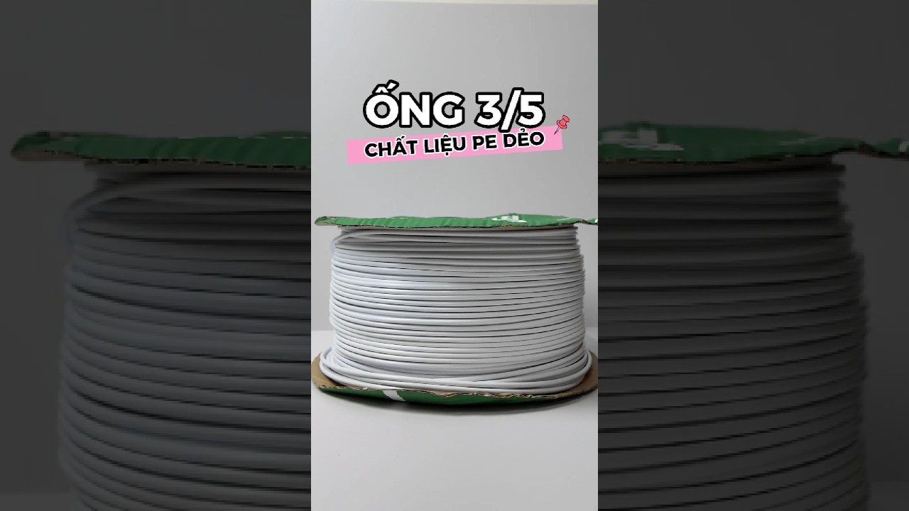 Dây PE 3/5mm Israel - Bền, dẻo, chống nứt