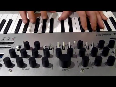 KORG Minilogue demo by Olivier Briand