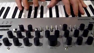 KORG Minilogue demo by Olivier Briand