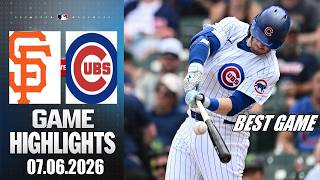 Cubs Vs. Giants | FULL GAME Highlights | 07.06.2026 | MLB Season 2026