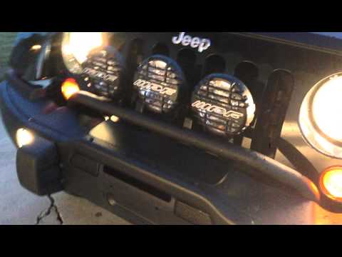 Jeep Wrangler Offroad Lights