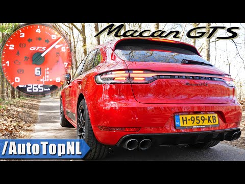 2020 PORSCHE MACAN GTS 0-265km/h ACCELERATION TOP SPEED & SOUND by AutoTopNL
