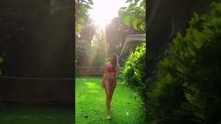 Pool Bum Shivani Singh in a sexy thongs bikini