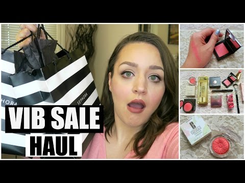 Sephora VIB Sale Haul! Spring 2016 - PART 1 | DreaCN Video