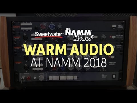 Warm Audio Booth at Winter NAMM 2018