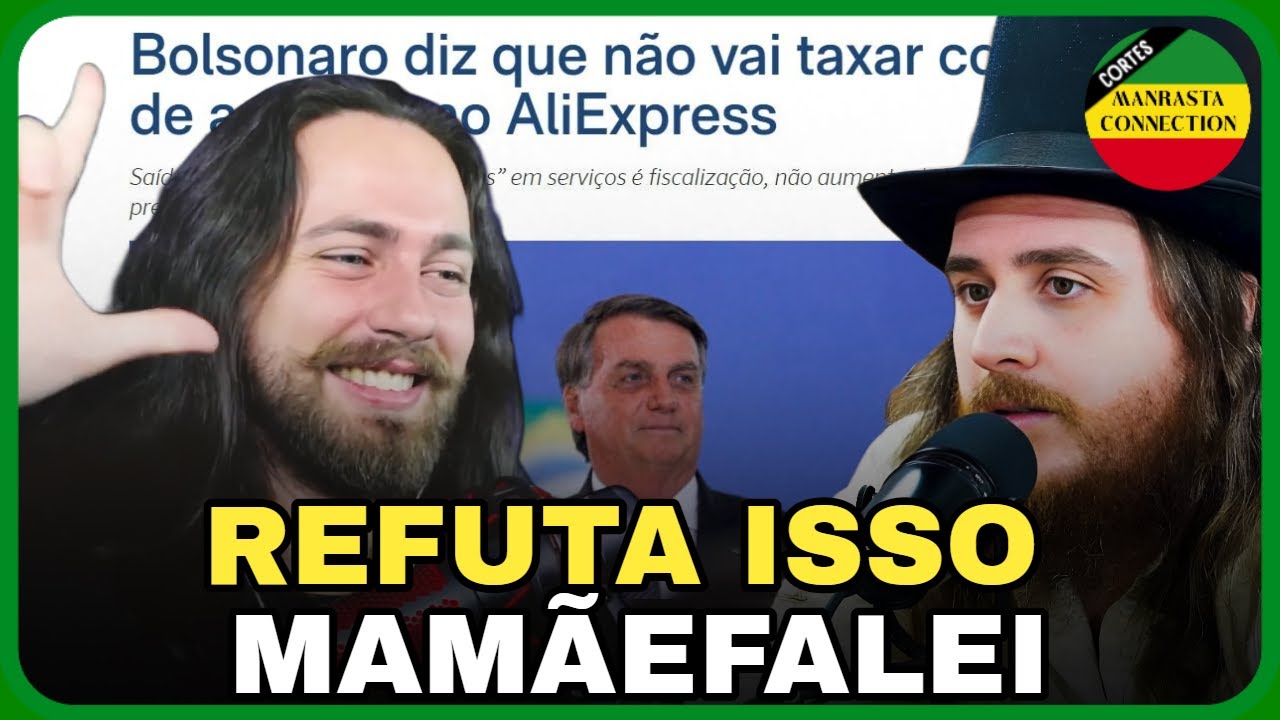 GUSTAVO LAZARO REFUTA MAMÃEFALEI NO MANRASTA CONNECTION | corte oficial