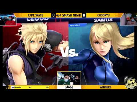 4o4 Smash Night 6 -  chooryu (Cloud) vs Capt. Ex-Space Boyfriend (Pyra, Mythra, ZSS) - Winners R2