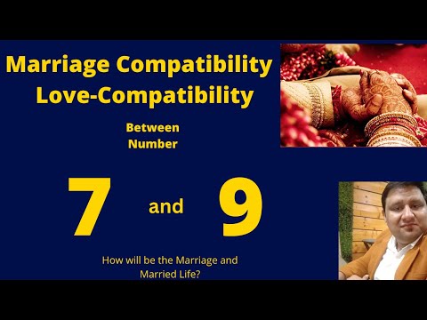Marriage-Relationship compatibility of Number 7 and 9| Destiny number 7 and 9 Love life.