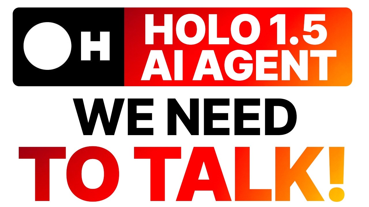 Holo1.5: NEW Computer Use AI Agent is INSANE (FREE!) 🤯