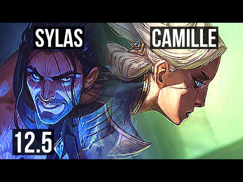 SYLAS vs CAMILLE (TOP) | 1.9M mastery, 500+ games, 6/1/1, Dominating | EUW Diamond | 12.5