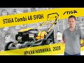 Газонокосилка бензиновая STIGA COMBI 48 SVQ H - видео №2