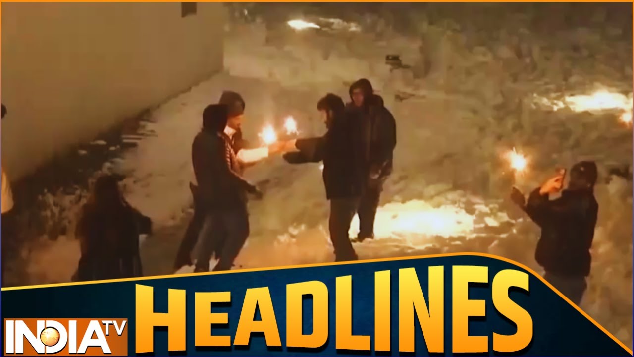 Headlines: New Year 2026 Celebrations | Ayodhya | Ujjain | Kashi Vishwanath | Dubai | India TV