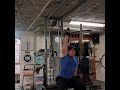 40kg One-Arm Overhead Triceps Press 8 reps 2 sets