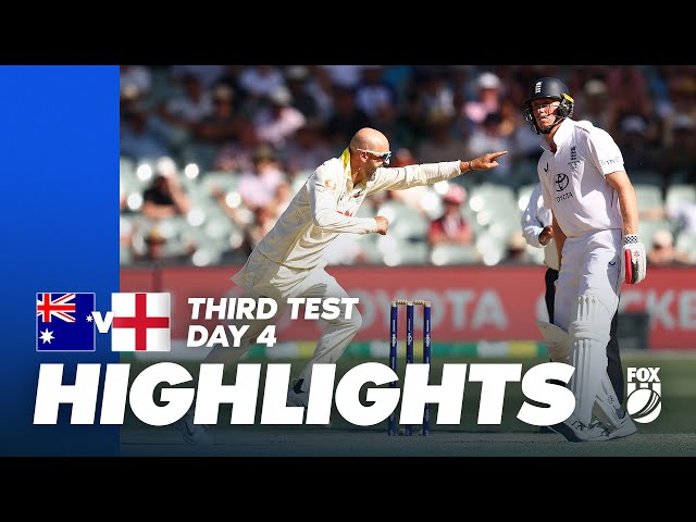 Australia vs England Highlights | Test 3, Day Four | The Ashes | Fox Cricket