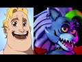 Mr Incredible Becoming Canny Roxanne Wolf FULL FNAF Animation
