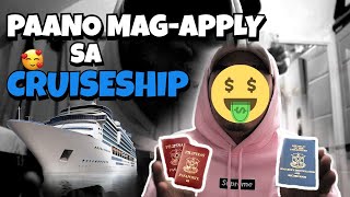 PAANO MAG APPLY SA CRUISE SHIP | REQUIREMENTS SA CRUISE SHIP