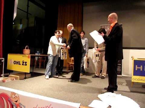 Sergej Movsesjan wins rapid chesss tournament Hustopece 2009