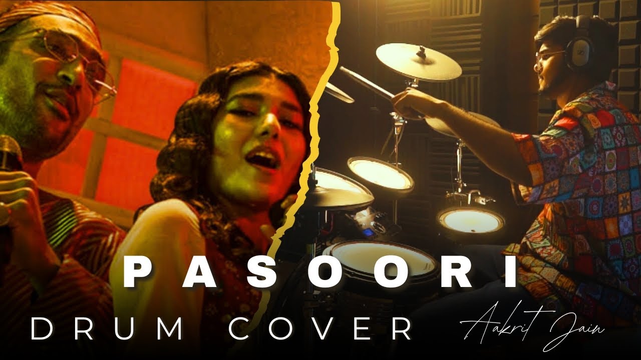 PASOORI (Coke Studio) Drum Cover by - Aakrit Jain