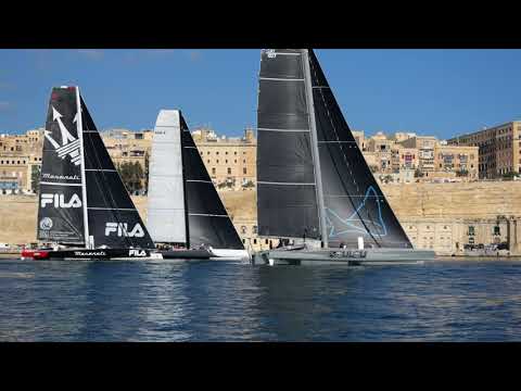 Maserati Multi 70 - Rolex Middle Sea Race 2022 - Partenza