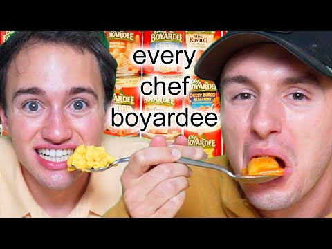 We Tried Every Chef Boyardee Canned Meal
