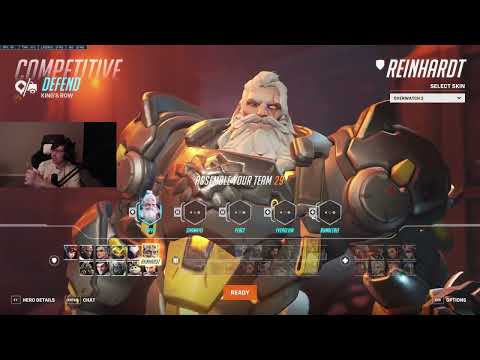 SUPER JUST DOMINATING AS HIS INSANE REINHARDT OVERWATCH 2 SEASON 3 TOP 500 GAMEPLAY
