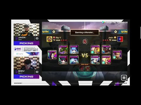 魔靈召喚 | SWC 2021世界中決賽 | 八強 BIGV 火代理也出來了 | Summoners War | SWC 2021 World