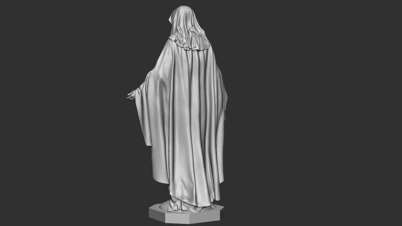Mother Maria 01 3D Print Model