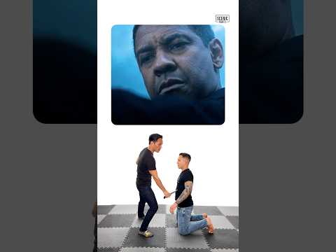 How Legit is Robert McCall’s Knife Skills in The Equalizer? #shorts