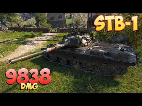 STB-1 • No sagging! - 5 Kills 9.8K DMG • World Of Tanks