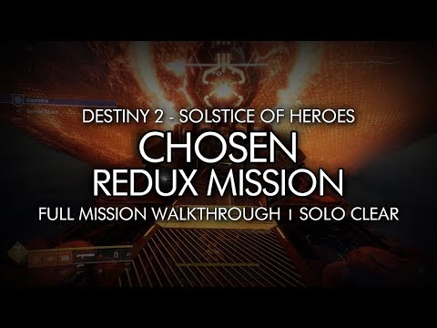 Chosen Redux Full Mission - Solstice of Heroes (Solo)