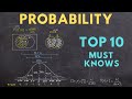 Probability Top 10 Must Knows Ultimate Study Guide