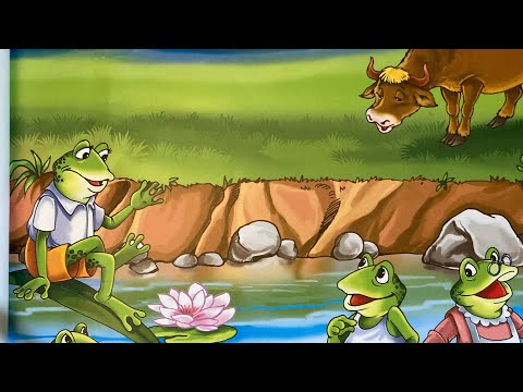 Broasca si boul # Cele mai frumoase povesti cu tâlc