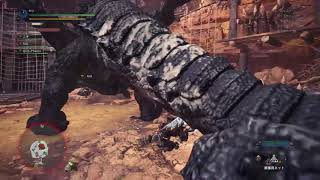 モンスターハンターワールド 実況プレイPART88　FQ上位「特殊闘技場：黒角竜上位編」をやってみた！
