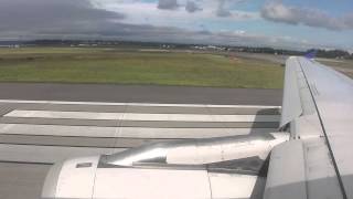 Seattle (SEA) - San Francisco (SFO) United Airlines #698 Takeoff