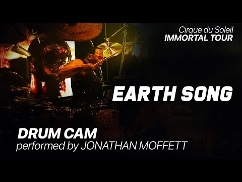 Jonathan Moffett "Earth Song" Drum Cam (Michael Jackson Immortal Tour)