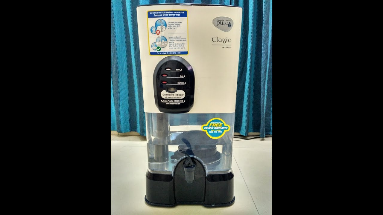 Watch video How to Replace Pureit Classic 14 Liters Germ kill kit Now How to Replace Pureit Classic 14 Liters Germ kill kit