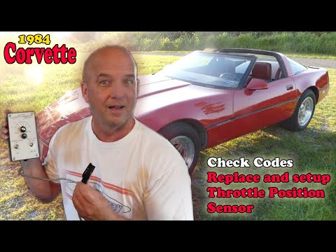 1984 Corvette: How to Read Codes and Replacing & Setting Up Throttle Position Sensor TPS