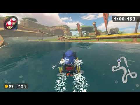 Faraway Oasis - 1:55.297 - James 🇬🇧 (Mario Kart World world record)