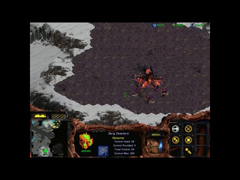 StarCraft Brood War 1st and 2nd  Zerg Expansion Mission Vile Disruption and Reign of Fire