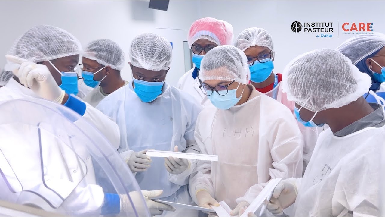 CARE's Trainees at Diatropix - Institut Pasteur de Dakar