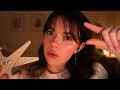 ASMR Stress Negativity Plucking Snipping Pulling Low Light Eyes Closed For Anxiety