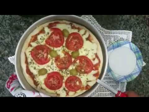 PIZZA DE FRIGIDEIRA !!! Isso mesmo! Simples, Prática e Rápida estará pronta em minutos. Experimente!