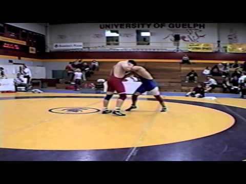 2002 Senior Greco National Championships: 96 kg Jesse Wiseman vs. Jonathan Rioux