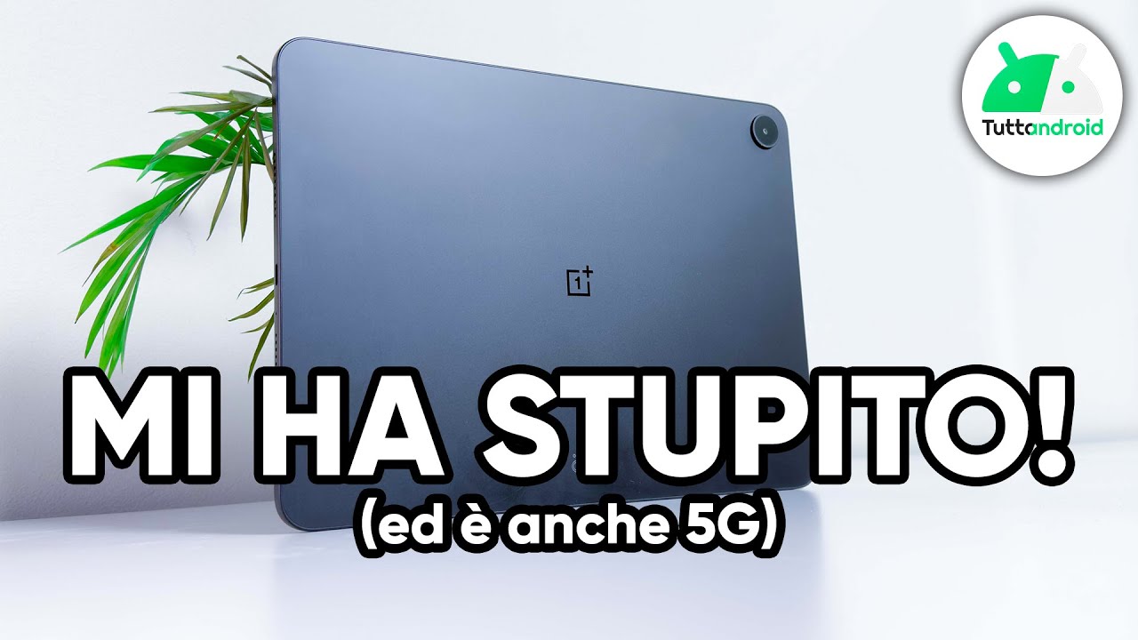 Autonomia TOP, display 7:5, 5G e PREZZO BASSO. Un TABLET che SORPRENDE. Recensione OnePlus Pad GO 2
