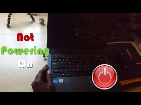 Fix Laptop That Won’t Turn On