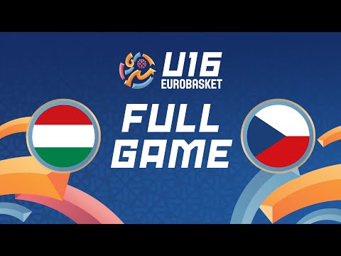 Group Phase | Hungary v Czechia | Full Basketball Game | FIBA U16 Women's EuroBasket 2025