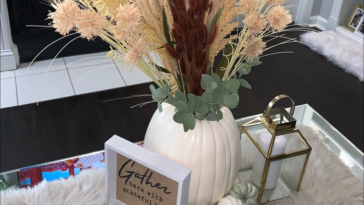 DIY Pumpkin Vase Cozy Fall Decor 2021